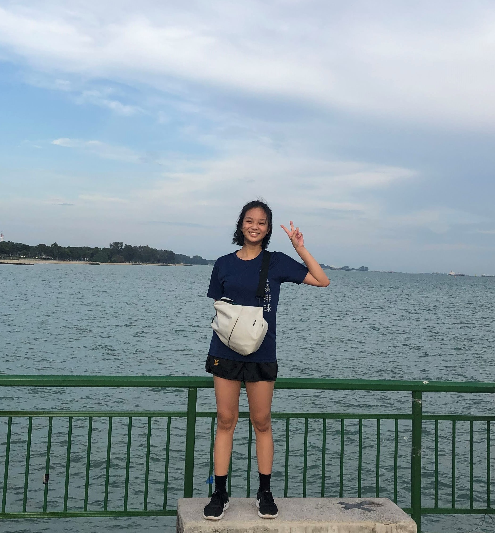 me in clouds after cycling