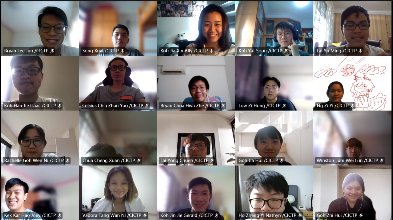 me and friends in HBL class